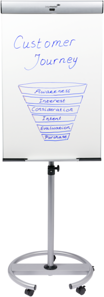 Legamaster PROFESSIONAL TRIANGLE Flipchart Rundfuß