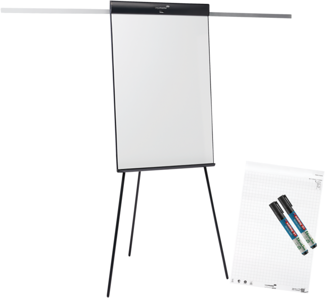 Legamaster SKETCH PRO Flipchart, Dreibein