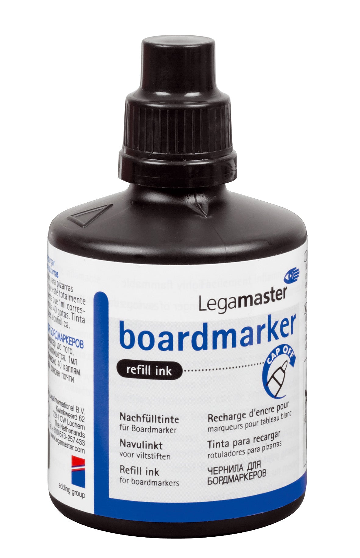 Legamaster Nachfülltinte für Boardmarker 100 ml, Tropfer System