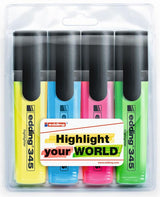 Edding Highlighter 345 - 4er Set