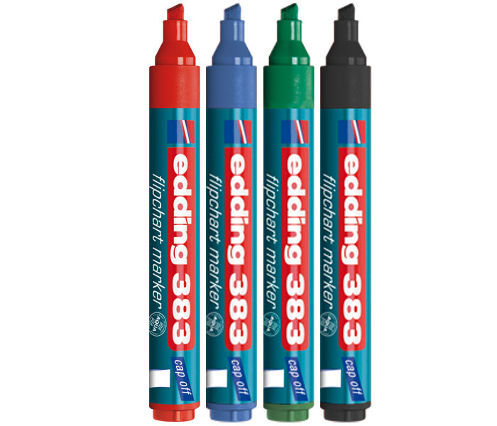 Edding 383 Flipchart-Marker - 4er Set